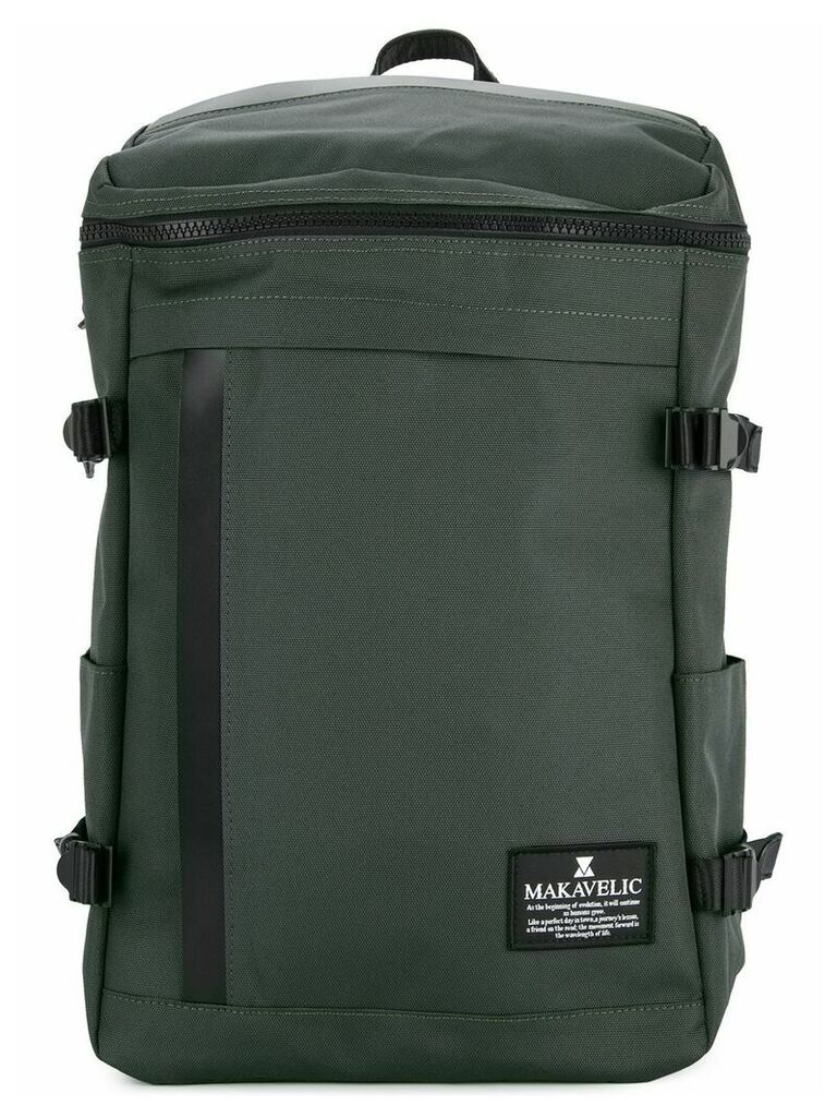 Makavelic rectangle backpack - Grey