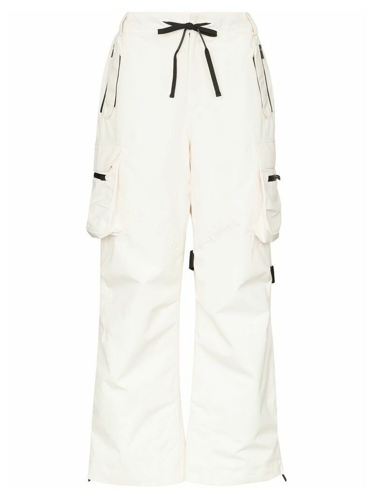 Raf Simons X Templa Wade ski trousers - White