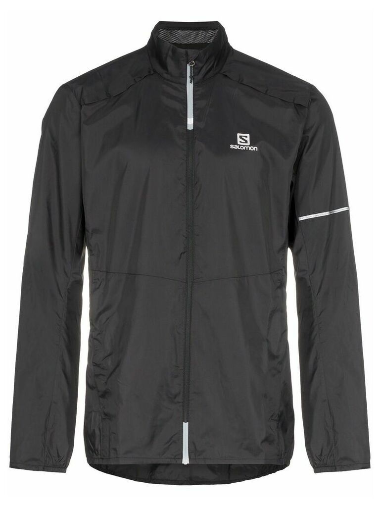 Salomon S/Lab Agile zipped sports jacket - Black