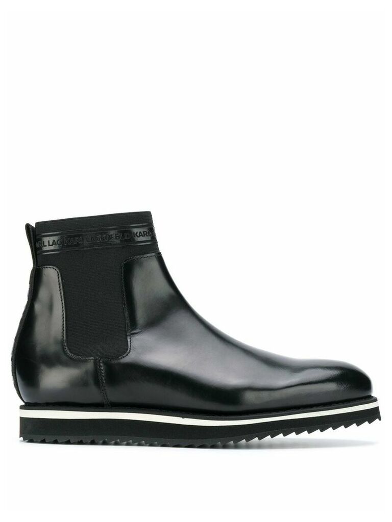 Karl Lagerfeld Nettuno chelsea boots - Black