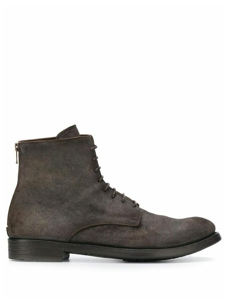 Officine Creative ankle lace-up boots - Grey