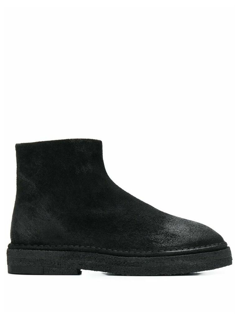 Marsèll side zipped ankle boots - Black