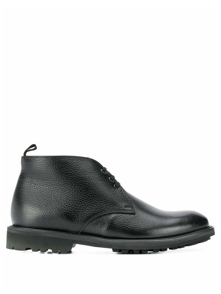 Corneliani lace-up ankle boots - Black