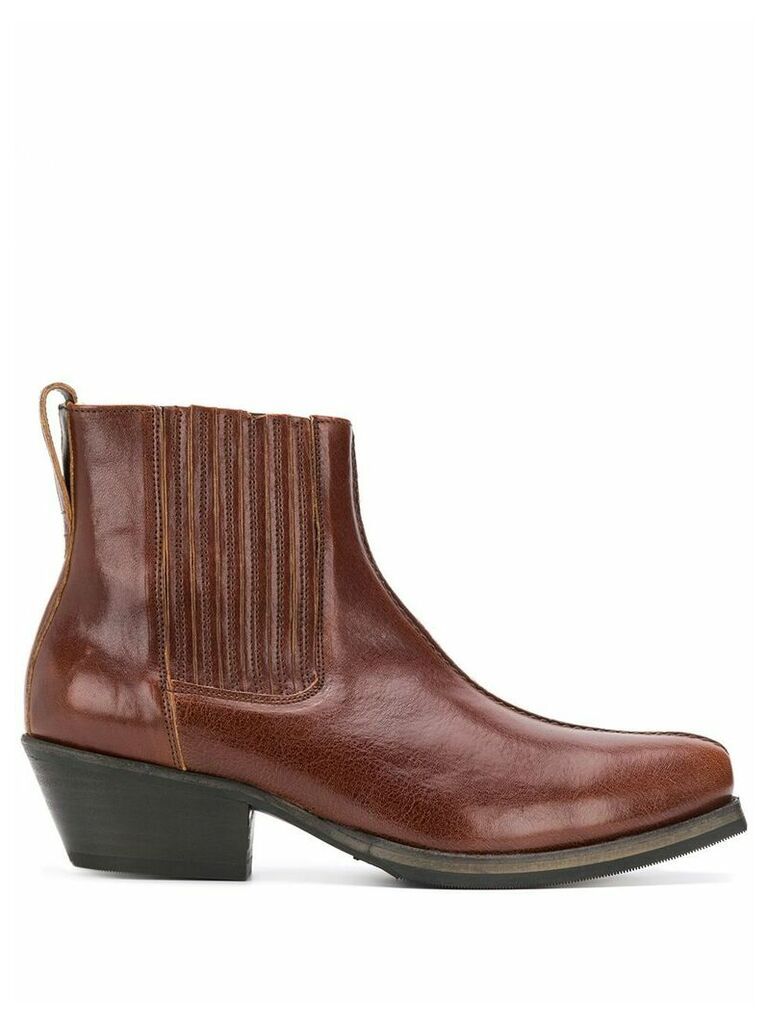 Our Legacy Center ankle boots - Brown