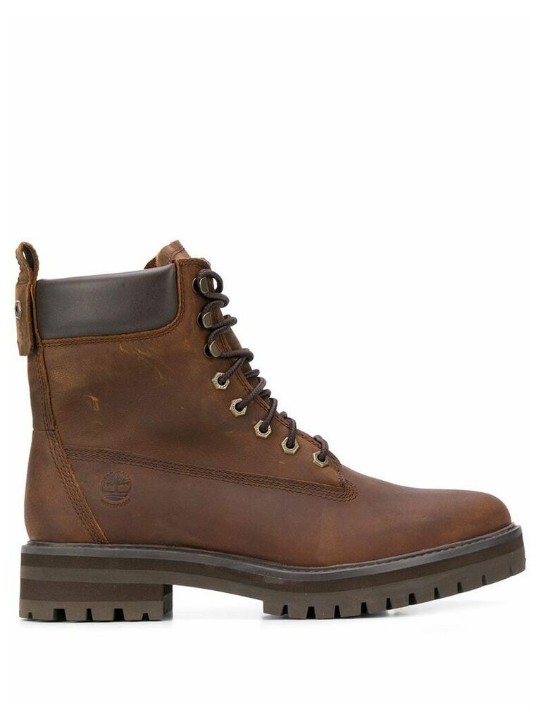 Timberland lace up ankle boots - Brown