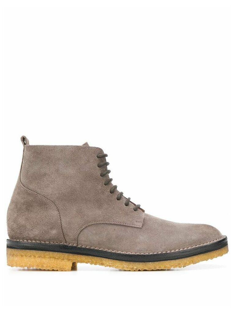 Buttero lace-up ankle boots - Grey