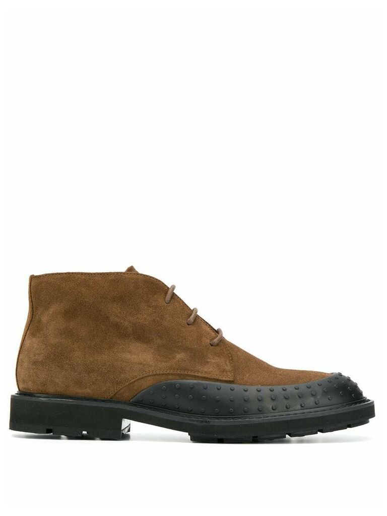 Tod's lace-up desert boots - Brown