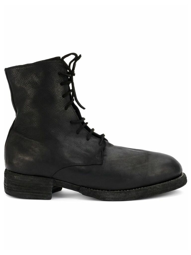 Guidi lace-up boots - Black