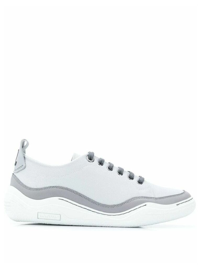 LANVIN low lace-up sneakers - Grey