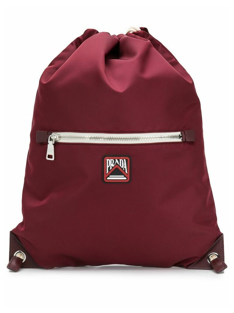 Prada drawstring backpack - Red