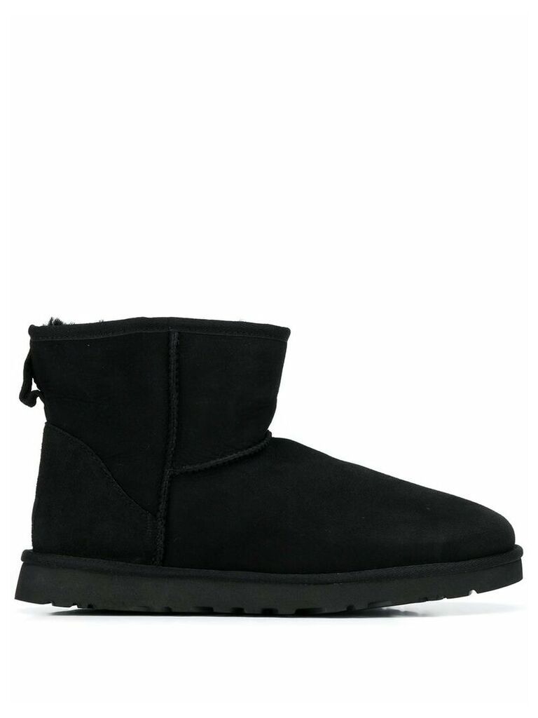 UGG shearling lined suede boots - Black