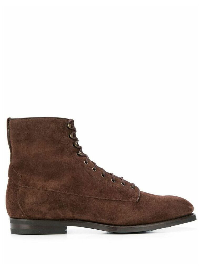 Barbanera lace-up ankle boots - Brown