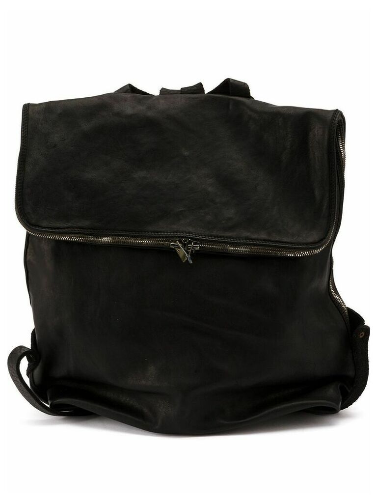 Guidi leather backpack - Black