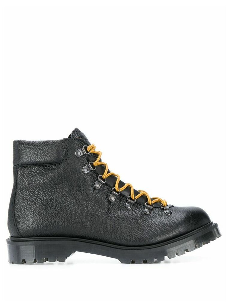 YMC lace-up ankle boots - Black