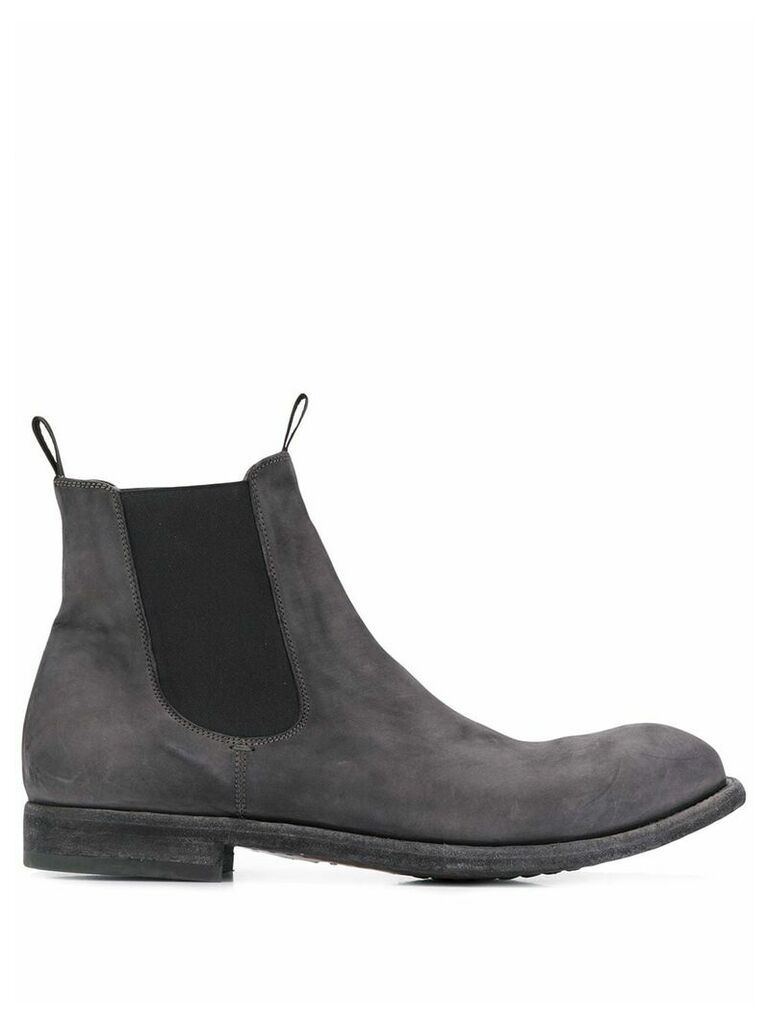Officine Creative elasticated side ankle boots - Grey