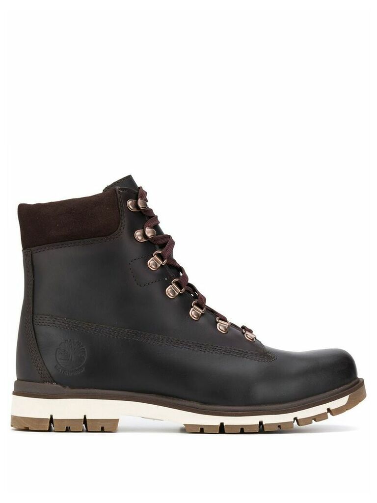 Timberland ridged heel lace-up boots - Brown