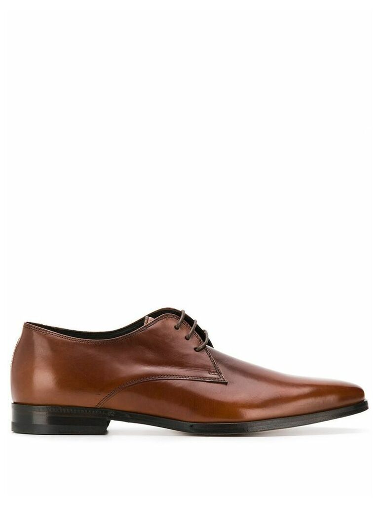 Paul Smith pointed derby shoes - Brown