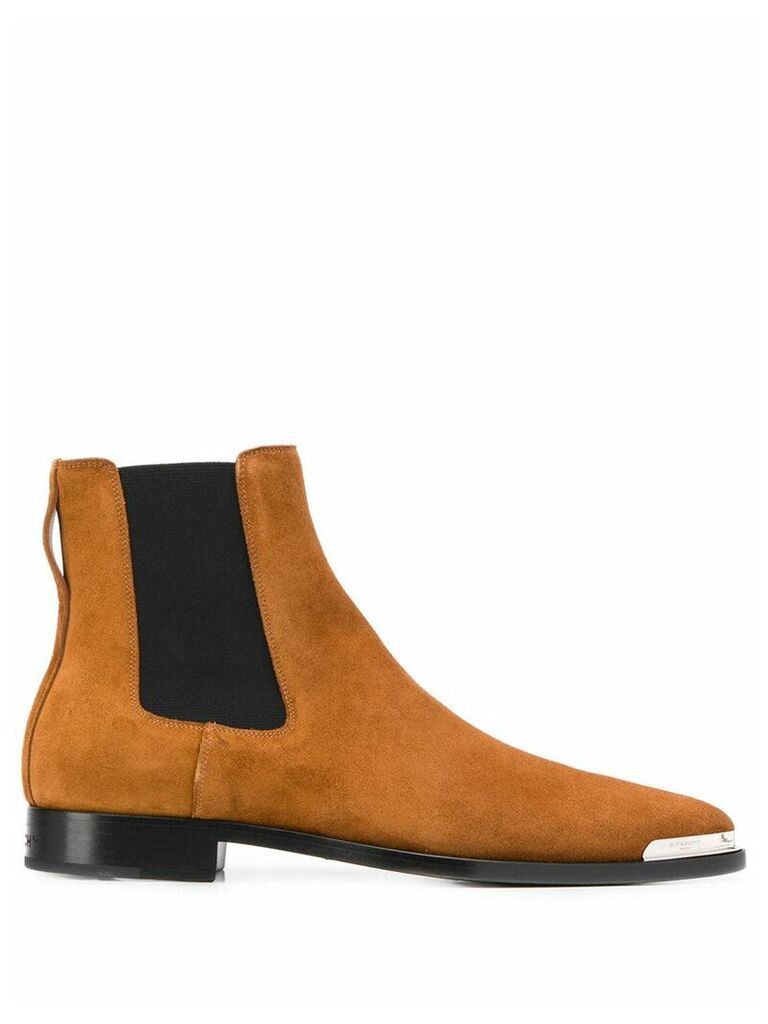 Givenchy metal tip Chelsea boots - Brown
