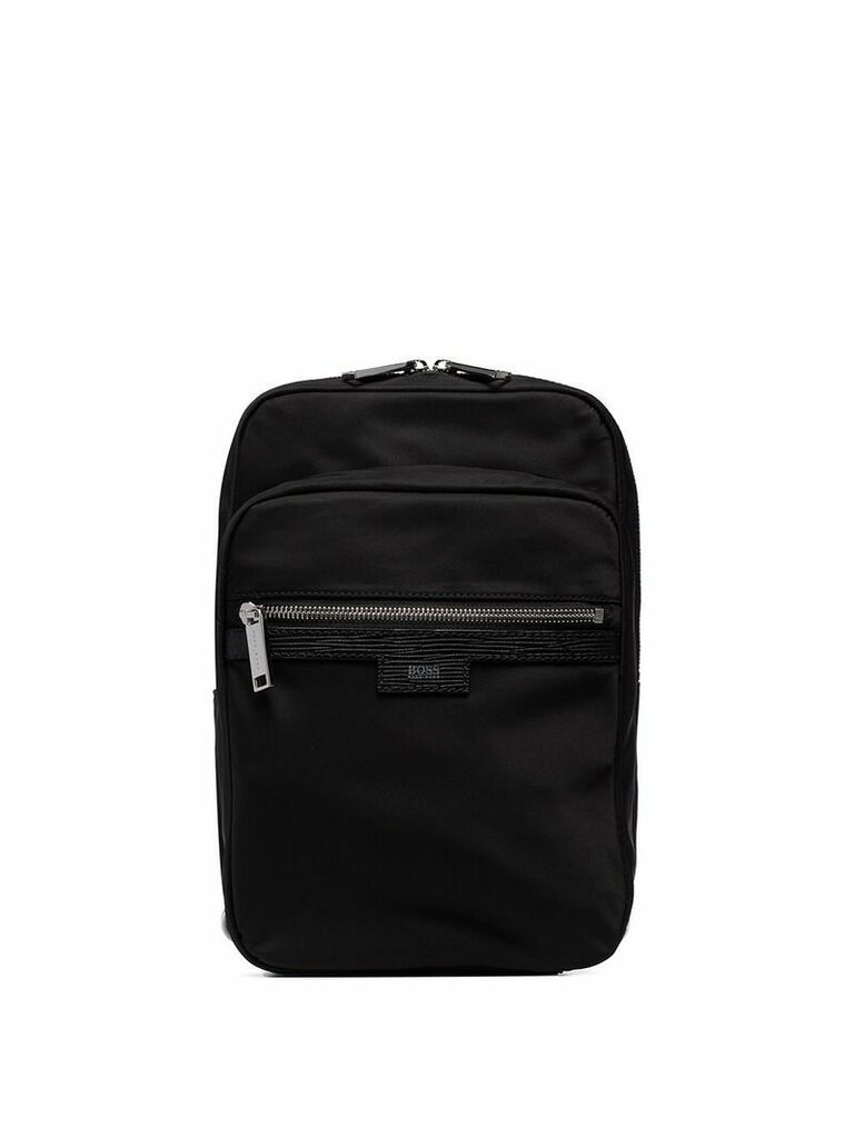 BOSS Meridian one-shoulder backpack - Black