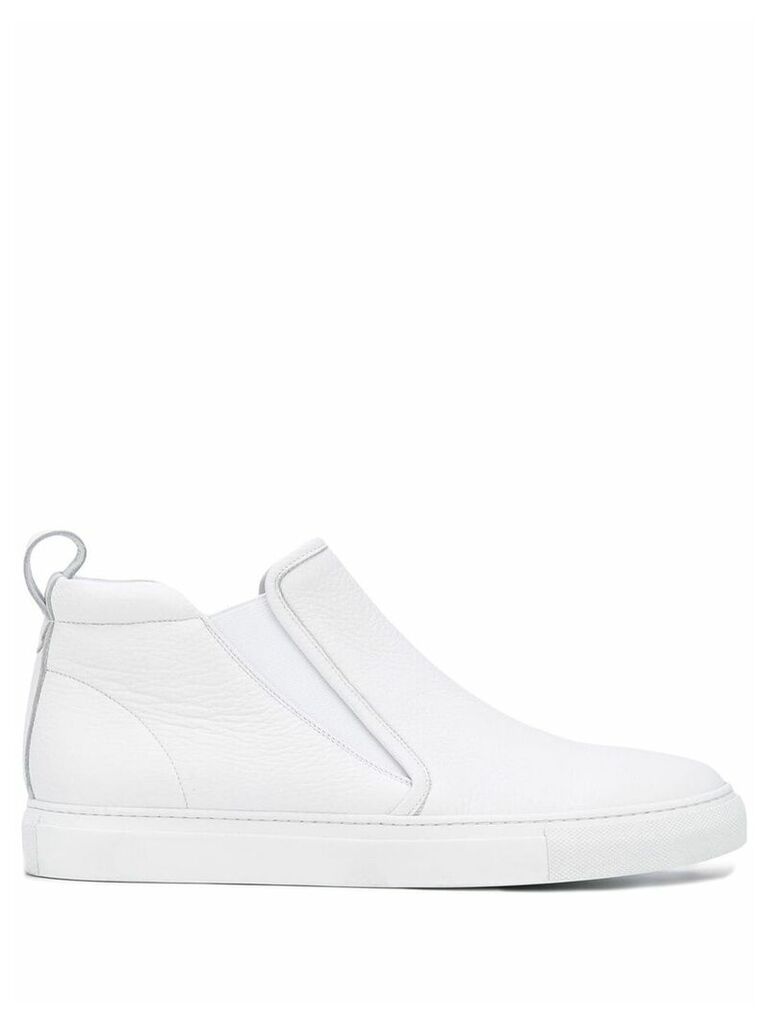 Aiezen slip-on sneaker boots - White