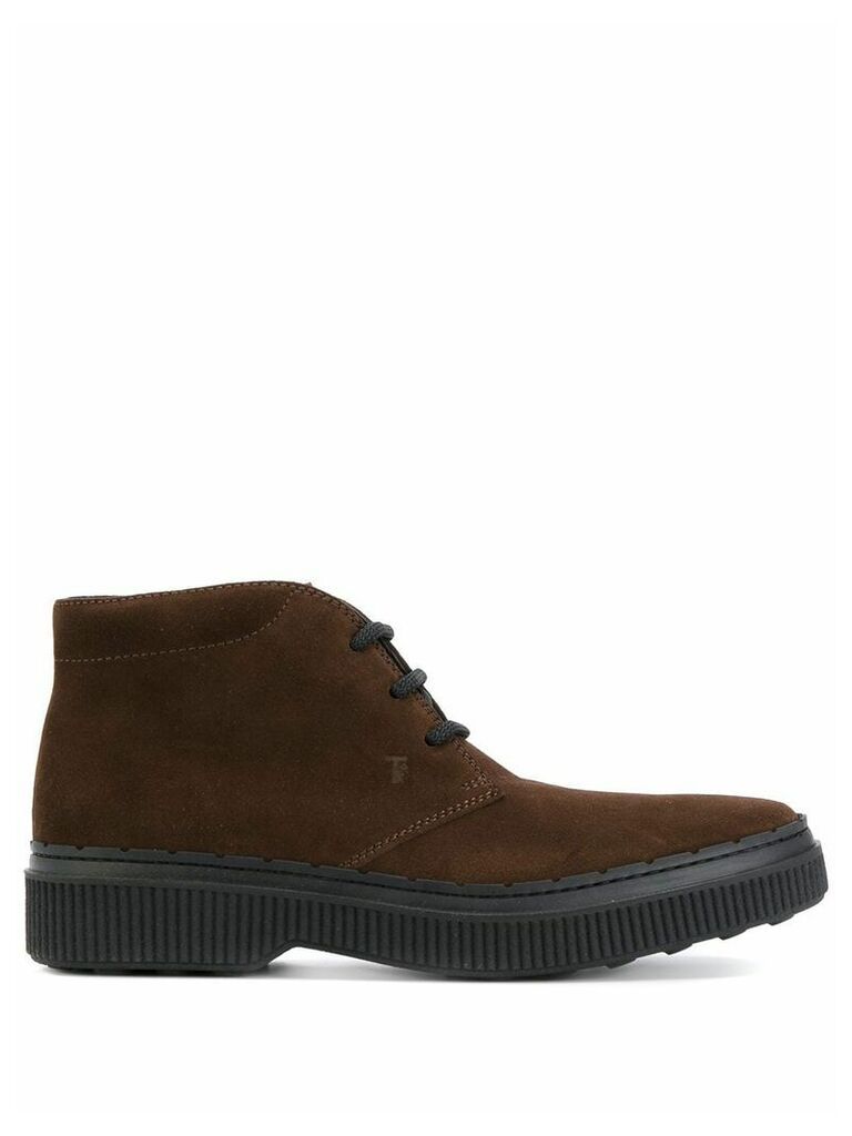 Tod's lace-up boots - Brown