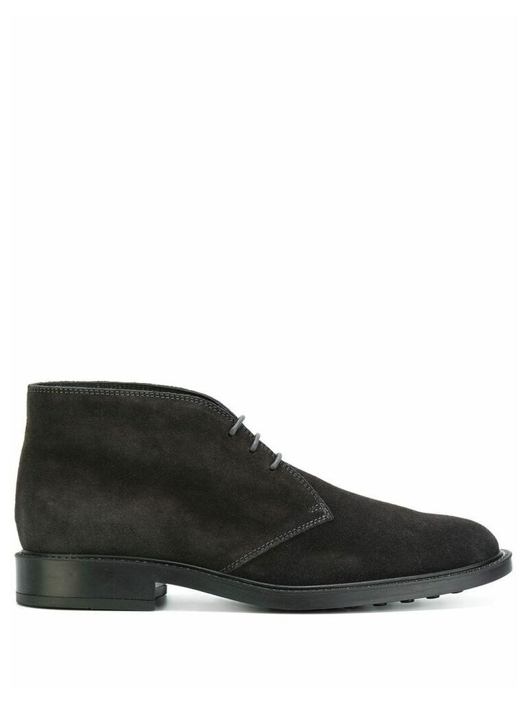 Tod's lace-up ankle boots - Grey