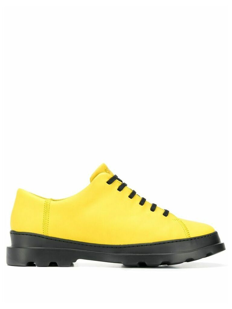 Camper Brutus lace-up shoes - Yellow