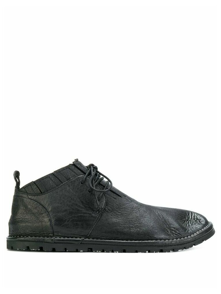 Marsèll textured lace-up boots - Black