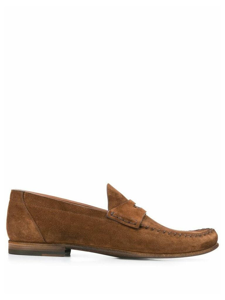 Silvano Sassetti Penny slip-on loafers - Brown