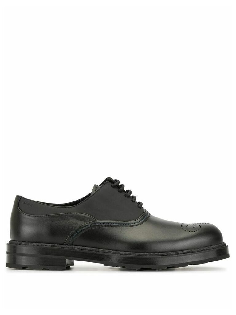 Bally low heel oxford shoes - Black
