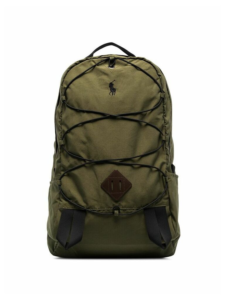 Polo Ralph Lauren Mountain logo-embroidered backpack - Green