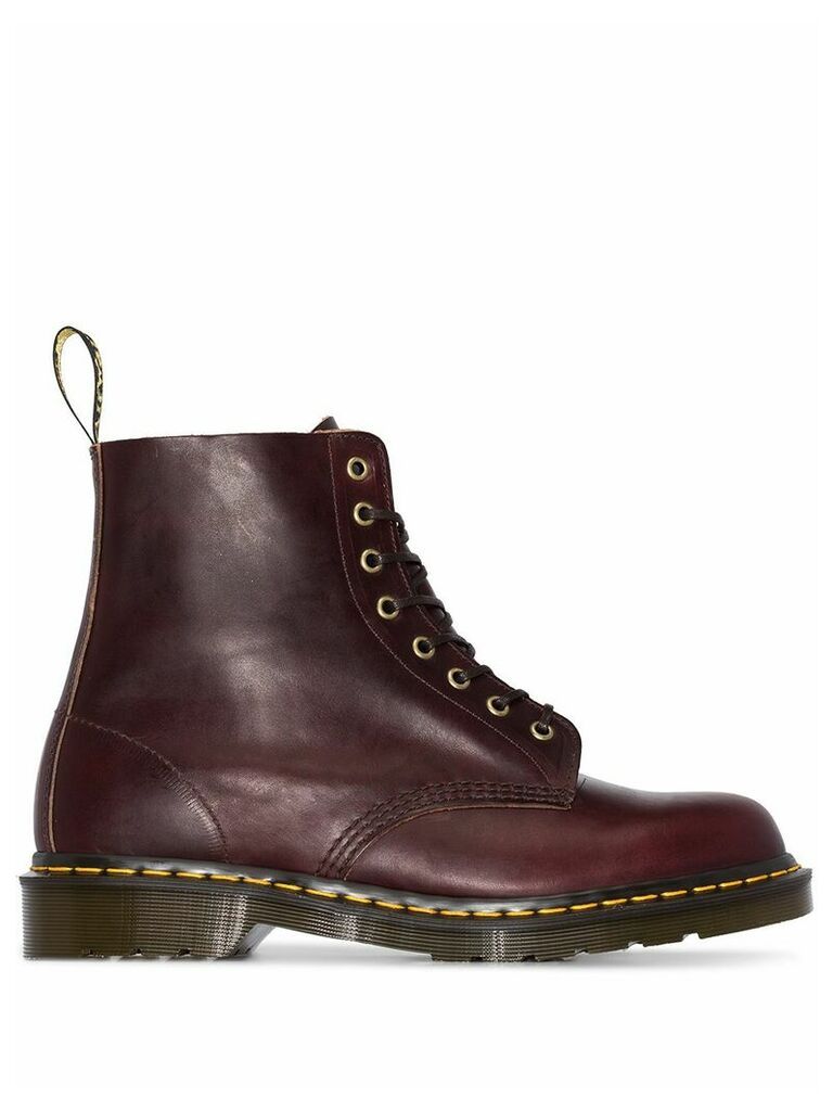 Dr. Martens 1460 vintage lace up boots - Red