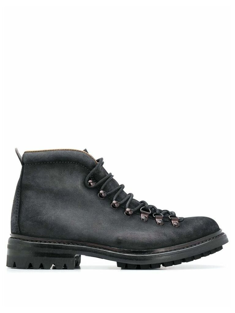 Officine Creative standard mountain boots - Black