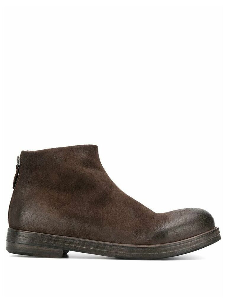 Marsèll zip up ankle boots - Brown