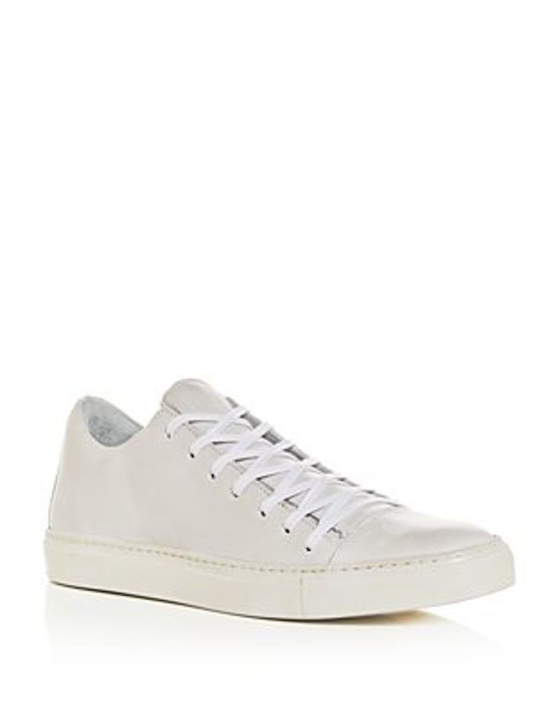 Men's Reed Leather Low-Top Sneakers
