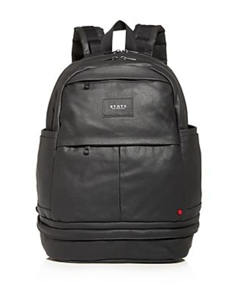 State Lenox Coated Canvas Backpack
