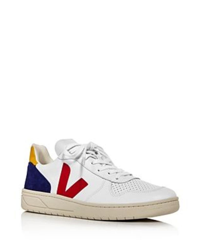 Men's V-10 Leather Low-Top Sneakers