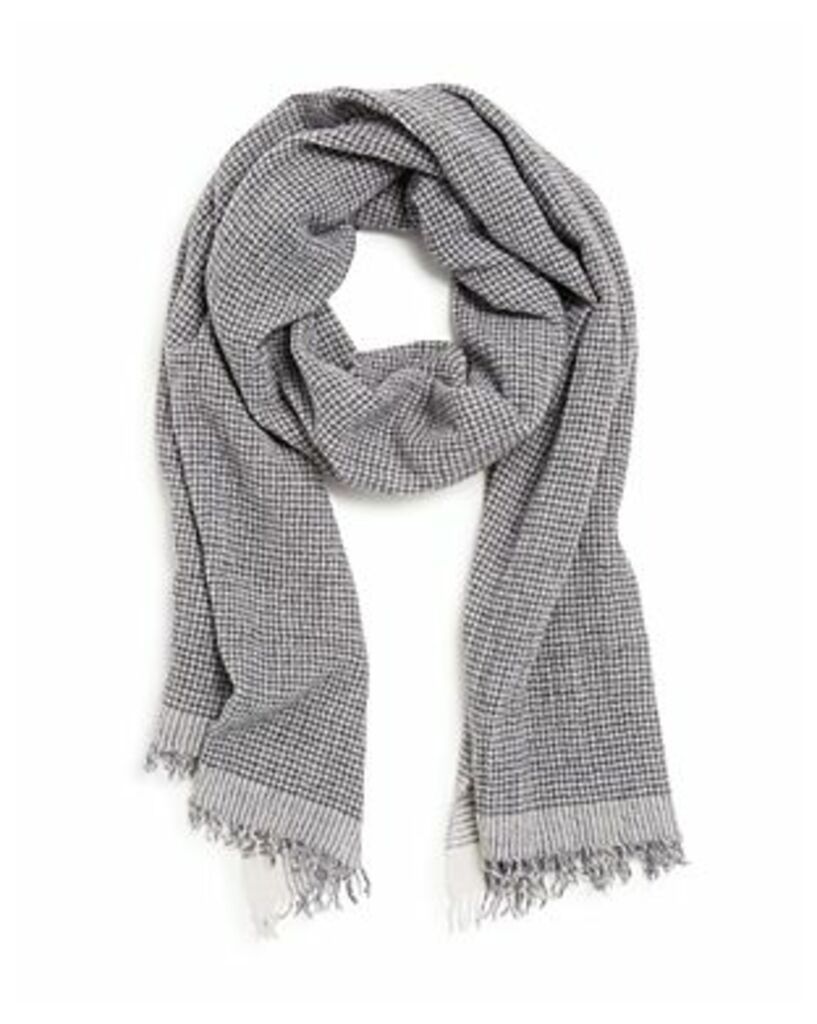 The Men's Store at Bloomingdale's Mini-Houndstooth Scarf - 100% Exclusive