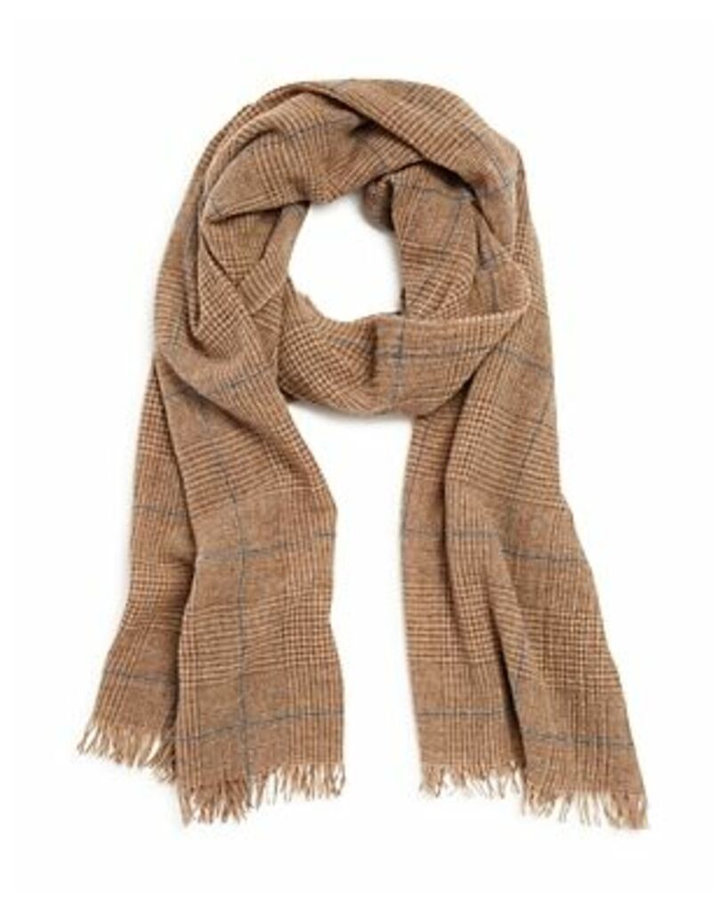 The Men's Store at Bloomingdale's Tonal Plaid Scarf - 100% Exclusive