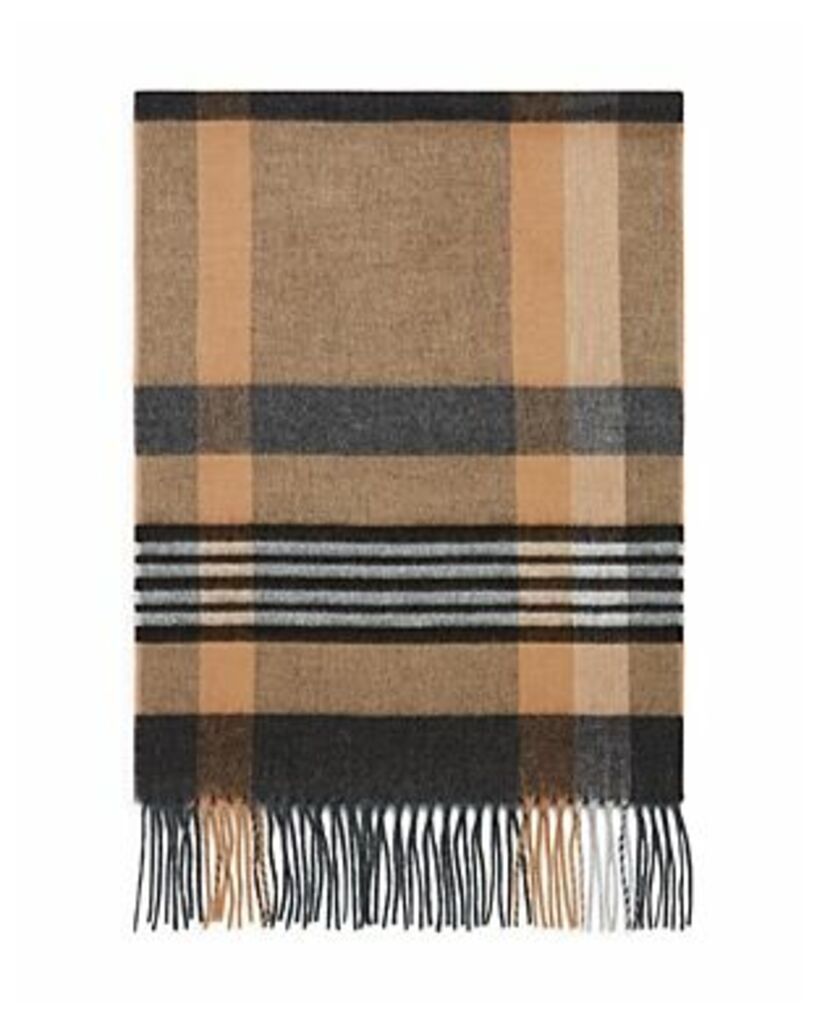The Men's Store at Bloomingdale's Striped Plaid Scarf - 100% Exclusive