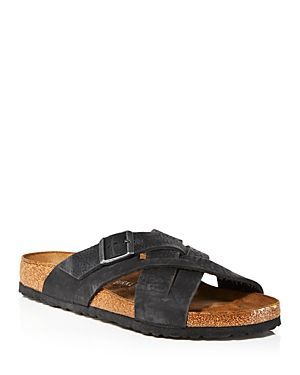 Men's Lugano Slip On Woven Strap Sandals