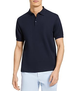 Coleson Engineered Stripe Polo Shirt