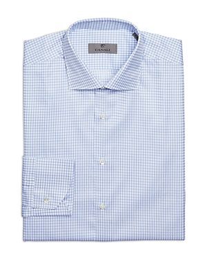 Cotton Grid Classic Fit Dress Shirt