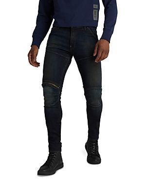 5620 3D Knee-Zip Skinny Jeans