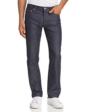 New Standard Straight Fit Jeans in Indigo Stretch