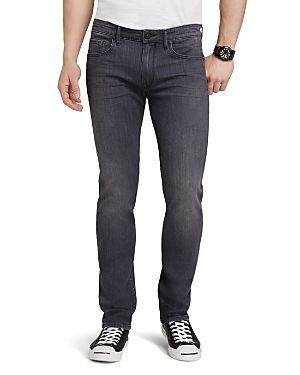 Transcend Federal Slim Straight Fit Jeans in Walter Grey