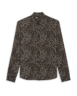Silk Leopard Shirt