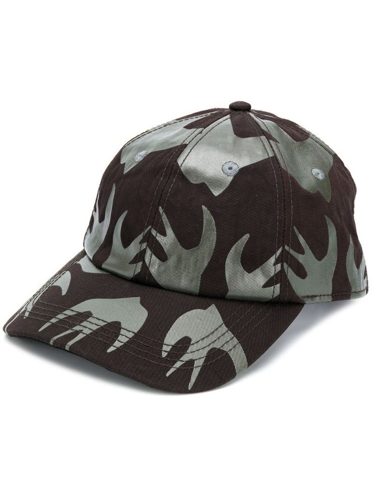 all-over swallow print cap