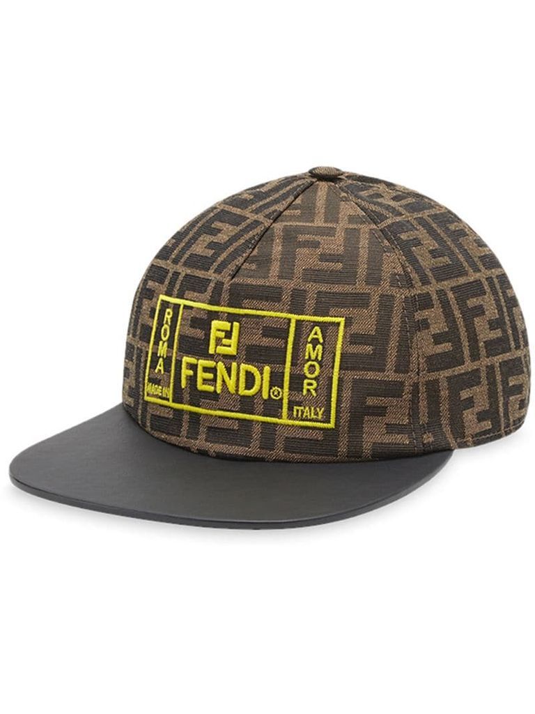 FF motif baseball cap