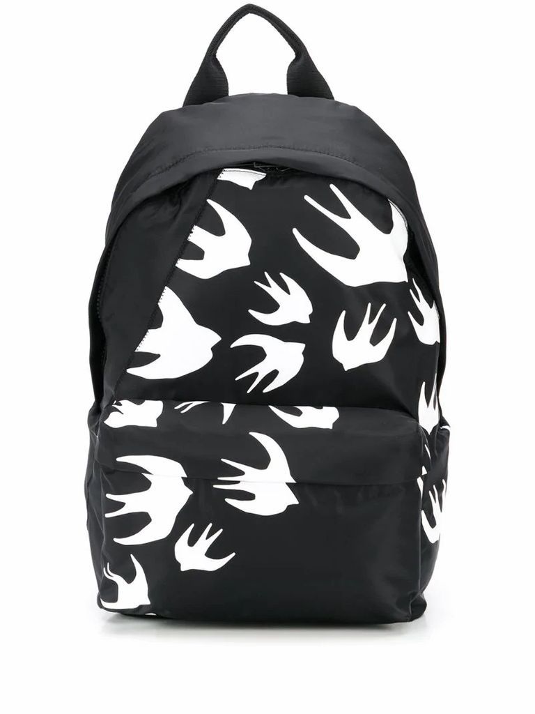 printed backpack